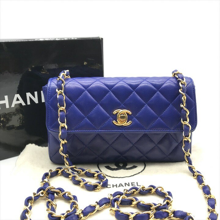 楽天市場】シャネル バッグ(カラーブルー)(レディースバッグ 楽天市場】シャネル バッグ(カラーブルー)(レディースバッグ