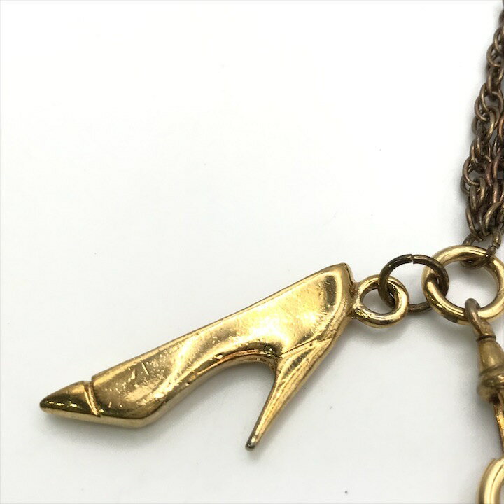 【中古】良品 CHANEL シャネル ココマーク マトラッセ バッグ ネックレス ゴールド アクセサリー レディース ヴィンテージ k4129 3