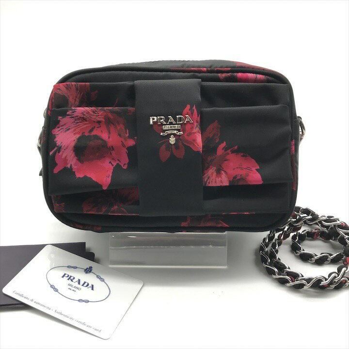 楽天市場】PRADA プラダ ショルダー(柄花・植物)(バッグ 楽天市場】PRADA プラダ ショルダー(柄花・植物)(バッグ