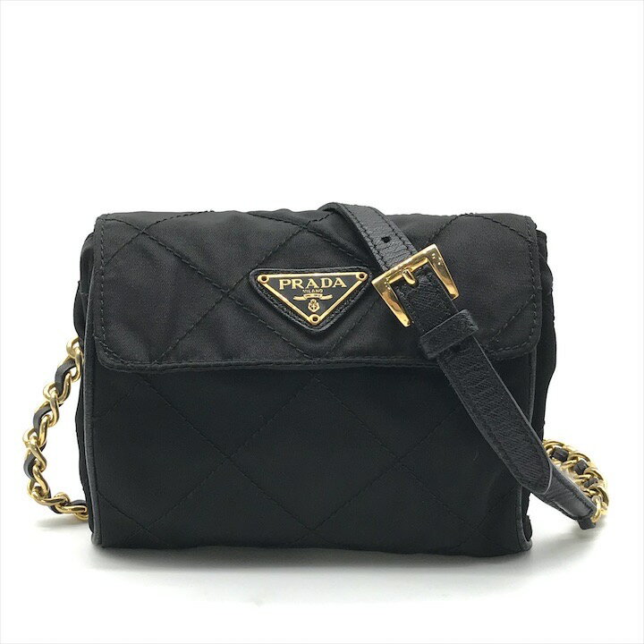 PRADA プラダ ロゴプレート ヒップバッグ・ウエストバッグ ナイロン  