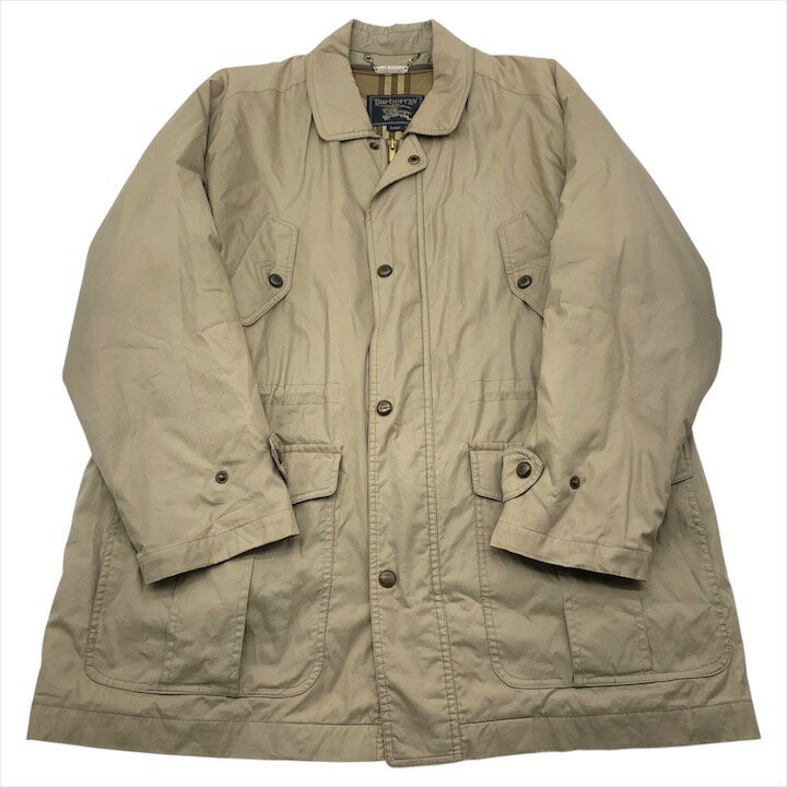 【中古】良品 Burberrys バーバリーズ ライナー付き ヴィンテージ チェスター コート アウター メンズ Lサイズ 古着 アパレル ファッション c88