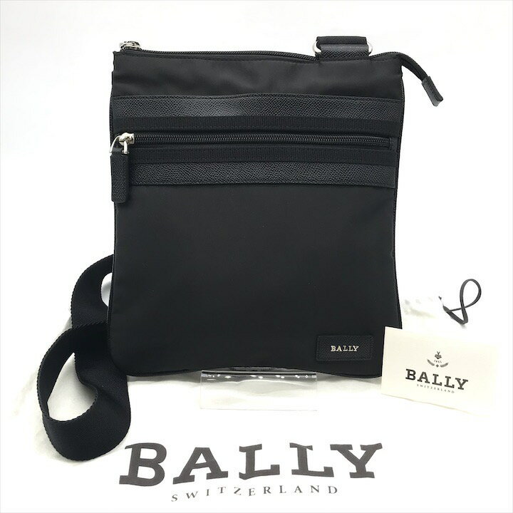 【美品】バリー メッセンジャーバッグ ショルダー ブラック 斜め掛け 大容量 楽天市場】BALLY(斜め掛/肩掛(ショルダーバッグ)斜め掛け