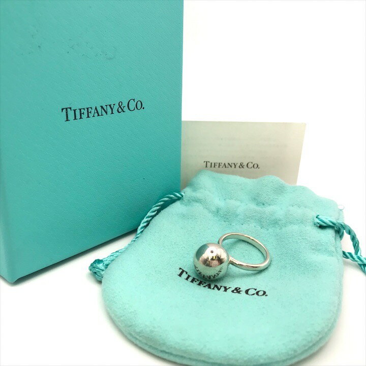 未使用級♡ティファニー ハードウェア リング ビーズ ボール 指輪 10号 刻印 TIFFANY/ティファニー】ハードウェアボールリング｜ヴァルティーク