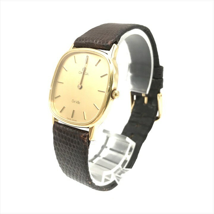 オメガ OMEGA デビル 腕時計 ステンレススチール×YG 1986年 クオーツ  