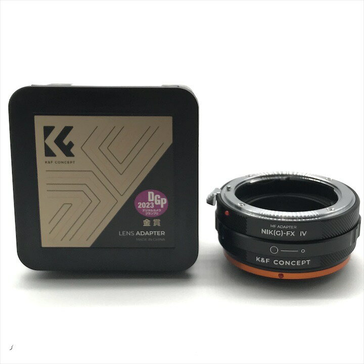 【中古】新品未使用 K＆F コンセプト NIK-EIV マウント アダプター デジタル カメラ 周辺機器 DGP 2023..