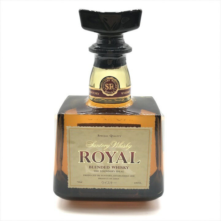 【中古】未開栓 SUNTORY サントリー ROYAL ローヤル ウイスキー 度数43％ 容量700ml お酒 アルコール 大阪府限定発送 m15107