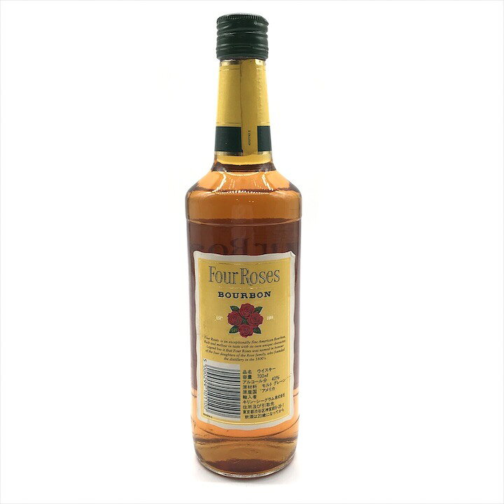 【中古】未開栓 FourRoses フォアローゼス バーボン ウイスキー グレーン モルト18...