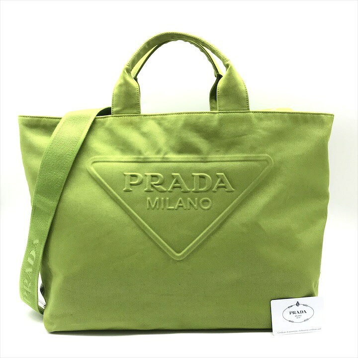 【PRADA】クロコ型押し★ワンショルダーバッグ★グリーン系★良品【プラダ】 PRADA】クロコ型押し☆ワンショルダーバッグ☆グリーン系☆良品【プラダ】