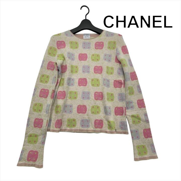 CHANEL シャネル セーター アイボリー ハンガー付き CHANEL（シャネル） セーター CHANEL 2023 23N ココ ネージュ ブラック