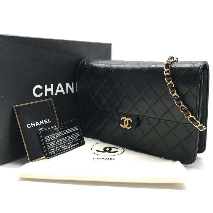 超美品　本物　正規品　CHANEL  シャネル　マトラッセ 最新シャネルの偽物と本物の見分け方を画像比較で解説！