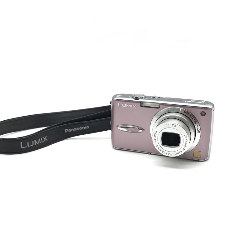 UNIDEN - 【中古】良品 Panasonic パナソニック コンパクト デジタル カメラ オールド デジカメ LUMIX ルミックス DMC-FX01 ピンク 動作確認済み m15602