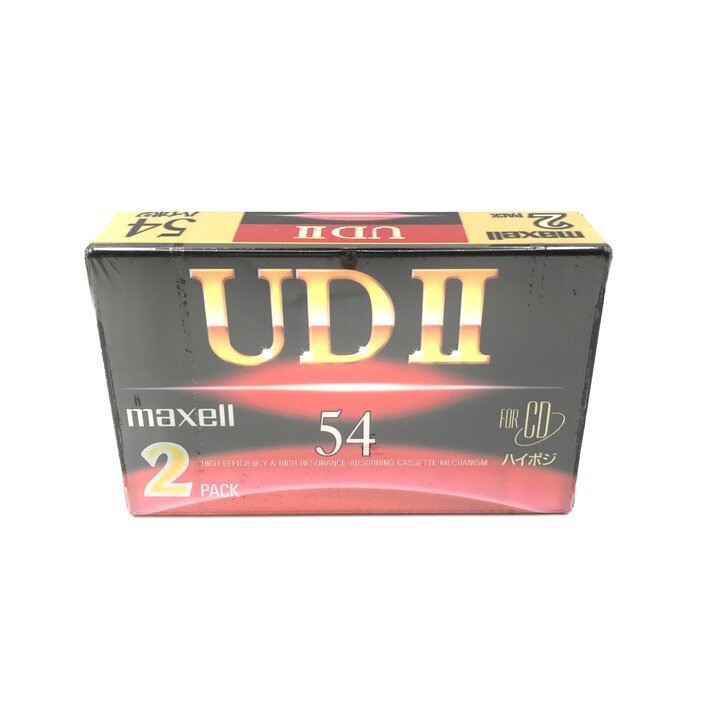 Rakuten - 【中古】未使用保管品 日立 maxell マクセル ハイポジション オーディオ カセットテープ UD ? 2パック セット c326