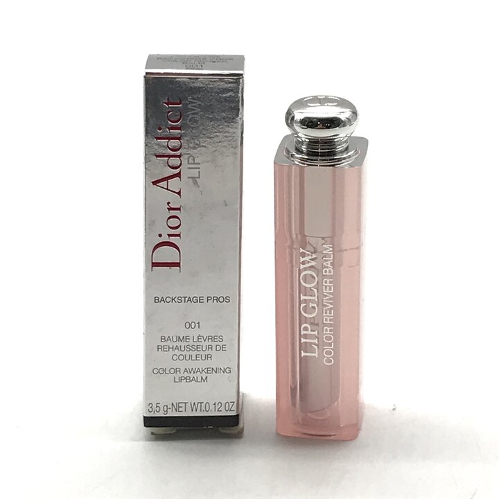 Rakuten - 【中古】新品未使用 Christian Dior ディオール Addict アディクト リップ グロウ ティント タイプ 保湿成分配合 001 3.5g コスメ 化粧品 m15658