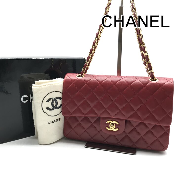 楽天市場】CHANEL バッグ 赤の通販