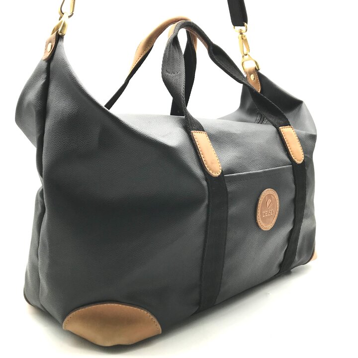 【中古】Delsey デルセー 2WY ボストン ハンド バッグ トラベル 旅行鞄 ブラック メンズ ナイロン ブランド 鞄 かばん r2549 msfactory555-10019306 BEGINSELL サンプル画像2