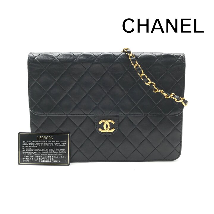 早い者勝ち♡CHANEL ラムスキン マトラッセ　チェーンショルダーバッグ 楽天市場】chanel シャネル マトラッセ ラムスキン チェーン