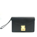 【中古】LOUIS VUITTON ルイヴィトン ベタなし エピ セリエ ドラゴンヌ セカンド バッグ ブラック 良品 M8446(4)