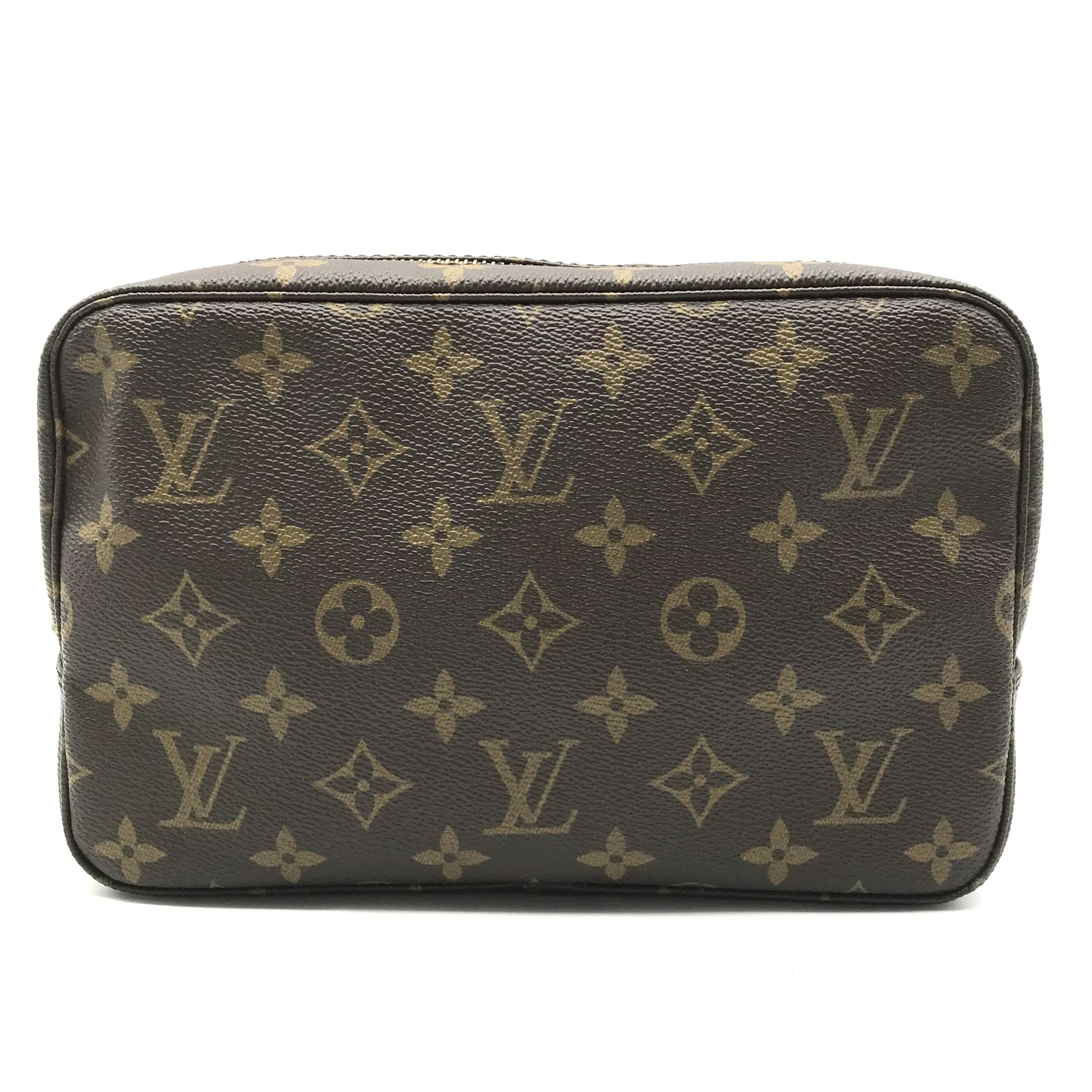 【中古】美品 LOUIS VUITTON ルイヴィトン モノグラム トゥルーストワレット23 ポーチ 小物入れ バッグ a2329