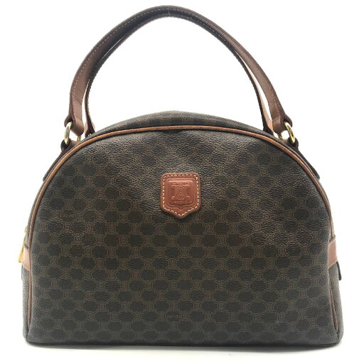 【中古】CELINE セリーヌ マカダム ロゴ ハンド バッグ ブラウン k1250 【中古】CELINE セリーヌ マカダム ロゴ ハンド バッグ ブラウン k1250