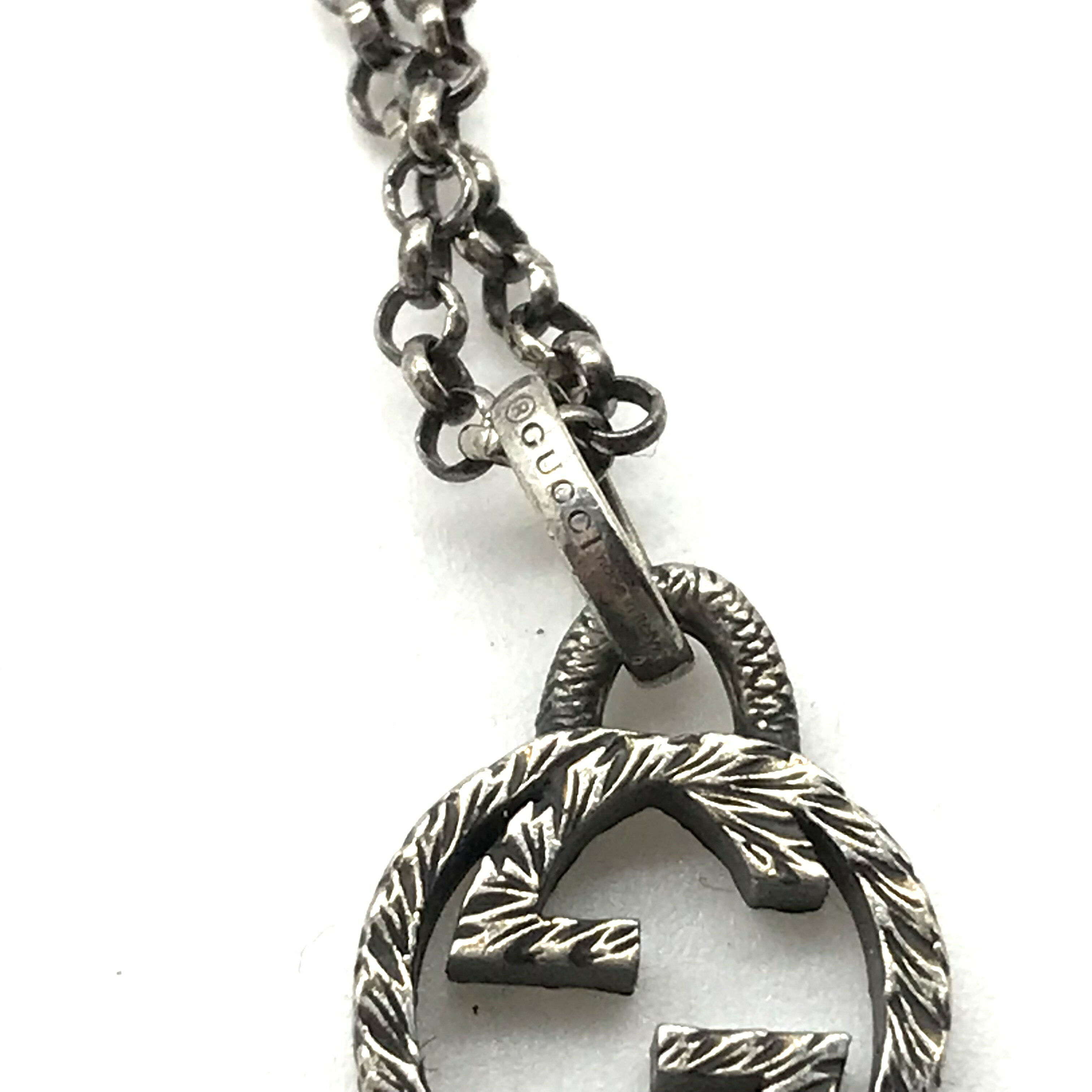 ����š����� GUCCI ���å� GG ���� �ͥå��쥹 Ag 925 ����С� m2622m