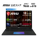 NVIDIA GeForce RTX 5090 Laptop GPU /Core Ultra 9 プロセッサー 285HX/18インチ/120Hz/96GB/6...
