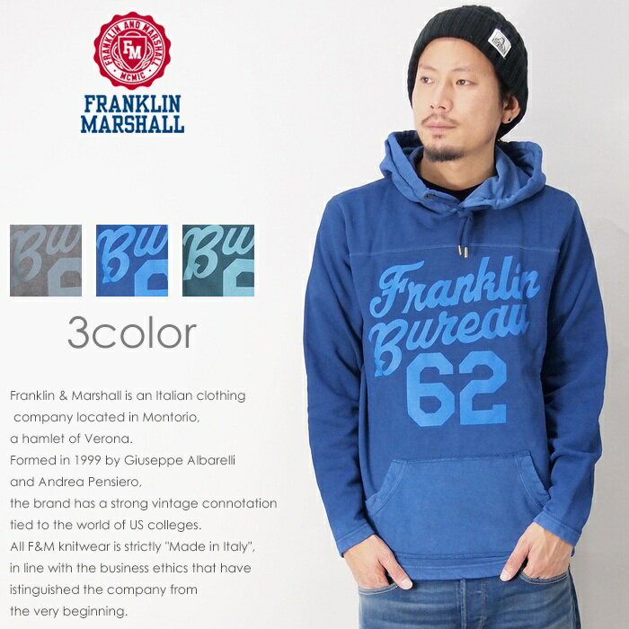 楽天市場】フランクリン マーシャル（サイズ（S/M/L）S）（パーカー