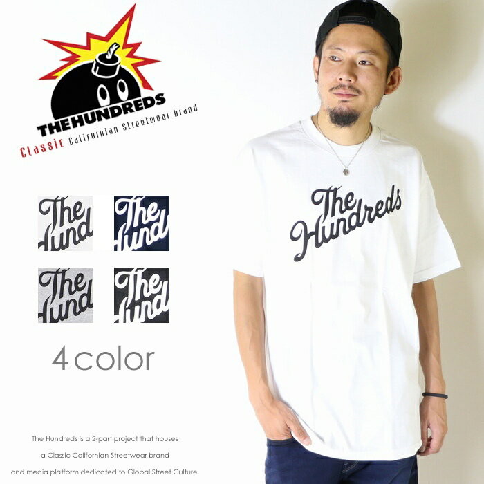 【THE HUNDREDS ザハンドレッズ ザハンドレッツ】 tシャツ 半袖 プリント ストリート スケート グラフィック ハンドレッズ メンズ men 039 s 正規品 インポート ブランド 海外ブランド Forever Slant T-Shirt