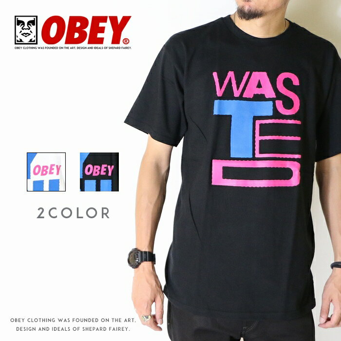 【セール 40％OFF】 OBEY オベイ tシャツ 半袖 プリント スケートボード ストリート系 グラフィック メンズ men 039 s 正規品 インポート ブランド 海外ブランド ストリートブランド 163081735