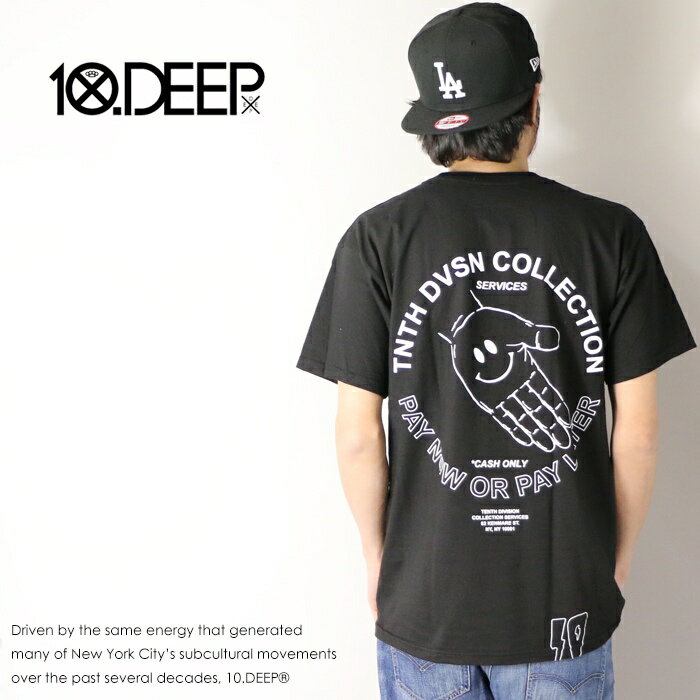 【10DEEP テンディープ】 tシャツ 半袖 プリント ストリート グラフィック メンズ men 039 s 正規品 インポート ブランド 海外ブランド TD4309