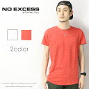 【セール 40％OFF】【NO EXCESS ノーエクセス NOEXCESS】 tシャツ 半袖 総柄 トップス メンズ men 039 s 国内正規品 インポート ブランド 海外ブランド SAFARI掲載ブランド NE340303-81