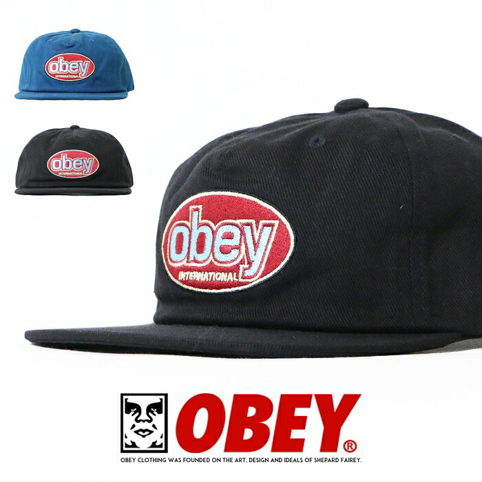 オーベイ 【OBEY オベイ】 キャップ 帽子 CAP スナップバックキャップ ストリート系 スケボー グラフィック メンズ men's 正規品 インポート ブランド 海外ブランド ストリートブランド 100570080