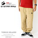 ジースター ロゥ 服 メンズ ジースターロウ TORRICK RELAXED カーゴパンツ ミリタリーパンツ ワーク ワイドパンツ ジーンズ ボトム ジースターロー G-STAR RAW gstar メンズ men's 国内正規品 インポート ブランド 海外ブランド D13123-W018 M-bottom