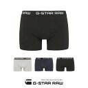ジースター ボクサーパンツ トランクス アンダーウェア 下着 ジースターロー G-STAR メンズ プレゼント ギフト 彼氏 男性 国内正規品 インポート ブラ...