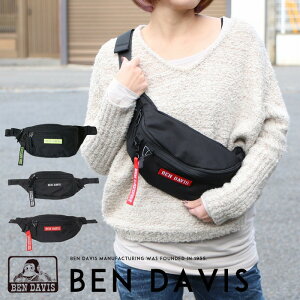 【BEN DAVIS ベンデイビス】 バッグ ボディバッグ ウエストバッグ ショルダーバッグ 鞄 小物 メンズ men's レディース lady's プレゼント 彼氏 男性 BDW-9274