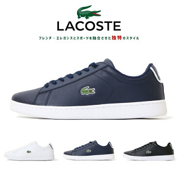 【LACOSTE ラコステ】 スニーカー シューズ 靴 くつ メンズ 国内正規品 インポート ブランド 海外ブランド SPM1002 CARNABY EVO BL1