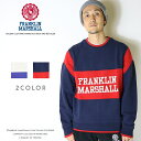 【セール 40%OFF】【フランクリン マーシャル FRANKLIN & MARSHALL】 スウェット トレーナー クルーネック 長袖 アメカジ frankl...