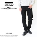 【DR.DENIM ドクターデニム】 CLARK クラーク ジーンズ メンズ デニム スキニー スリム テーパード ブラック ボトム 国内正規品 インポート ブランド 海外ブランド 1330125