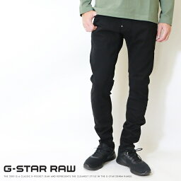 ジースターロー ジースターロウ ジーンズ 黒 ブラック REVEND SKINNY デニム スキニー スリム ボトム G-STAR RAW ジースターロー gstar メンズ 国内正規品 インポート ブランド 海外ブランド 51010-B964 M-bottom