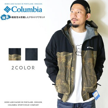 【2019年 秋冬新作】【Columbia コロンビア】 ジャケット ブルゾン フリース フード アウター 迷彩 カモフラージュ men's メンズ 国内正規品 インポート ブランド 海外ブランド アウトドアブランド PM3753 Loma Vista Hoodie