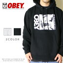 【セール 40%OFF】【OBEY オベイ】 パーカー スウェット トレーナー プルオーバー ストリート スケートボード スケボー メンズ men's 正規品 インポート ブランド 海外ブランド ストリートブランド 1128-420-85 19FW(4)
