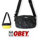 【OBEY オベイ】 ショルダーバッグ かばん リップストップ メンズ レディース 正規品 インポート ブランド 海外ブランド ストリートブランド 1000-101-25(4)