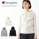 【Champion チャンピオン】 スウェット パーカー プルオーバー ワンポイント 長袖 トップス レディース lady 039 s 国内正規品 インポート ブランド 海外ブランド CW-Q102