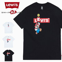 【リーバイス levis LEVI’S】 tシャツ コラボ スーパーマリオ mario 半袖 プリント バットウイング ロゴ メンズ レディース 国内正規品 インポート ブランド 海外ブランド 22491