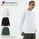 【Champion チャンピオン】 長袖Tシャツ ロンT tシャツ クルーネック ポケット MADE IN USA アメリカ製 トップス メンズ レディース 国内正規品 インポート ブランド 海外ブランド C5-P401