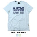 ジースター ロゥ 服 メンズ 【セール 40％OFF】 ジースターロウ tシャツ 半袖 ロゴ プリント ジースターロー G-STAR RAW gstar メンズ 国内正規品 インポート ブランド 海外ブランド D19845-336