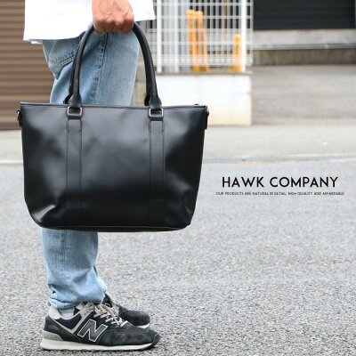 【Hawk Company ホークカンパニー】 トートバッグ レザー 本革 かばん 鞄 小物 ビジネス 大人 メンズ men's レディース lady's プレゼント 彼氏 男性 4066