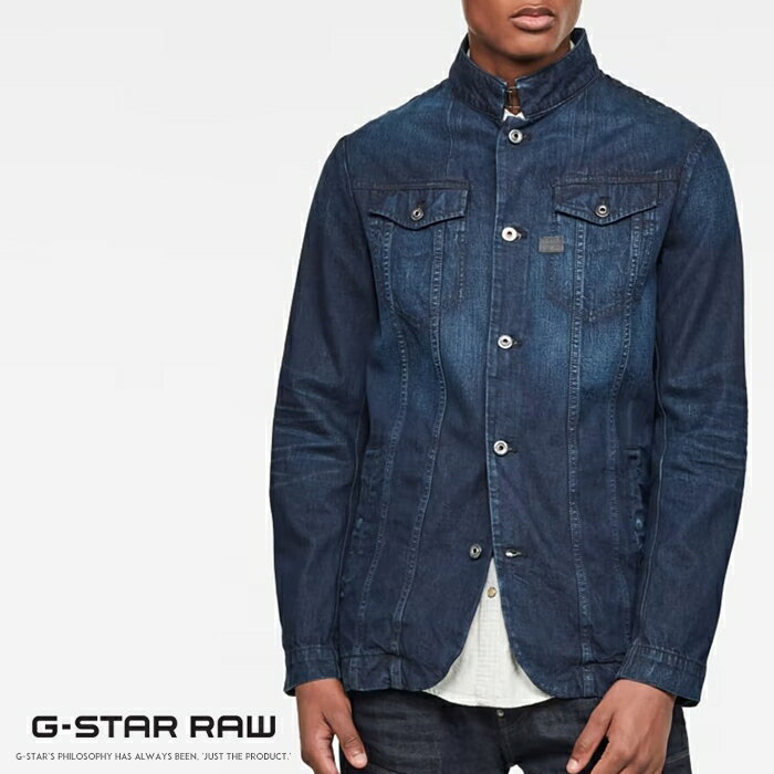 【セール 50％OFF】【G-STAR RAW ジースターロウ】 デニムジャケット アウター カバーオール ジースターロー gstar メンズ men 039 s インポート ブランド 海外ブランド D17267-9657 M-outer