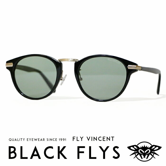 楽天エムズジーンズ【タイムセール 10％OFF】 BLACKFLY ブラックフライ FLY VINCENT サングラス ボストンタイプ ストリート系 サーフ系 メンズ レディース ユニセックス プレゼント ギフト 彼氏 男性 誕生日 父の日 国内正規品 インポート ブランド 海外ブランド BF-13841-05