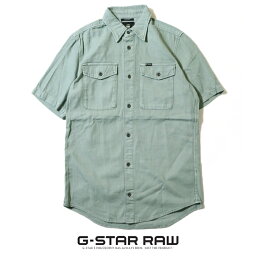 ジースターロウ 【セール 30％OFF】 ジースターロウ ワークシャツ 半袖シャツ 無地 ジースターロー G-STAR RAW gstar メンズ 国内正規品 インポート ブランド 海外ブランド D19751-7647 M-shirts