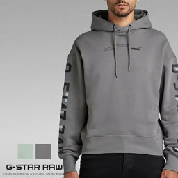 ジースター ロゥ 服（メンズ） 【セール 30％OFF】【G-STAR RAW ジースターロウ】 パーカー スウェット プルオーバー オーバーサイズ フード 長袖 ロゴ ジースターロー gstar メンズ 国内正規品 インポート ブランド 海外ブランド D21373-C988